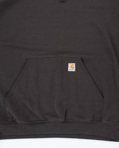 Vintage 90's Carhartt Oversized Sleeve Spell Out Hoodie - XL