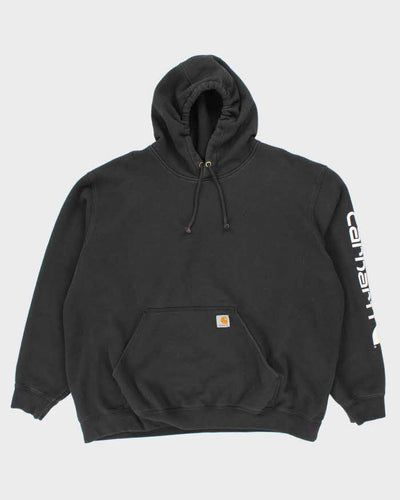 Vintage 2000's Carhartt Sleeve Spell Out Hoodie - XXL