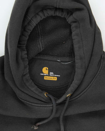 Vintage 2000's Carhartt Sleeve Spell Out Hoodie - XXL