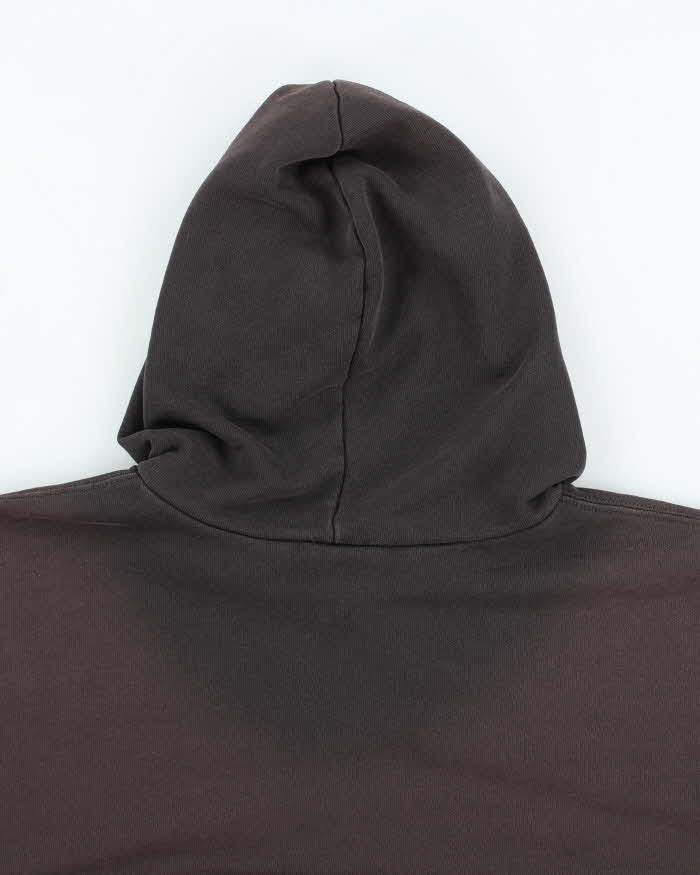 Vintage 90's Carhartt Distressed Embroidered Hoodie - XL