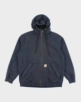 Vintage 2000's Carhartt Heavyweight Lined Zip Up Hoodie - M