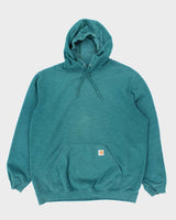 Vintage 2000's Carhartt Sleeve Spell Out Hoodie - XL