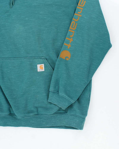 Vintage 2000's Carhartt Sleeve Spell Out Hoodie - XL
