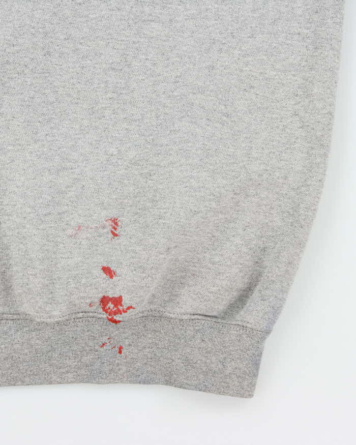 Vintage 2000's Carhartt Oversized Sleeve Print Hoodie - S