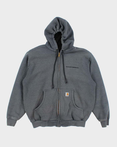 Vintage 2000's Carhartt Heavyweight Lined Zip Up Hoodie - L