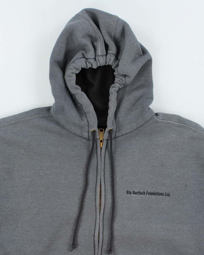 Vintage 2000's Carhartt Heavyweight Lined Zip Up Hoodie - L