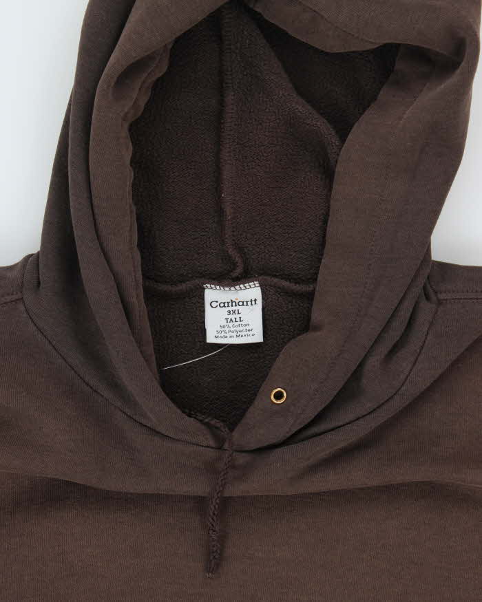 Vintage 2000's Carhartt Sleeve Print Oversized Heavyweight Hoodie - XXXL