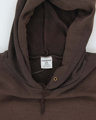 Vintage 2000's Carhartt Sleeve Print Oversized Heavyweight Hoodie - XXXL