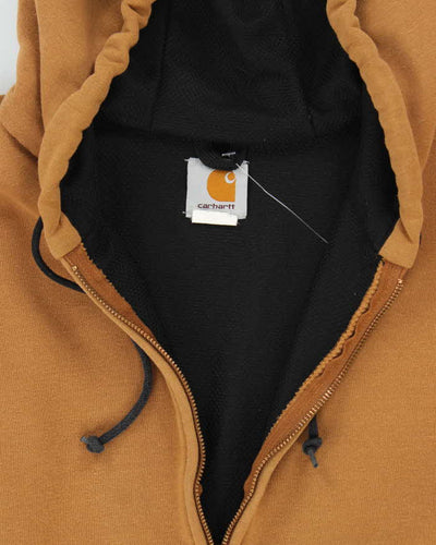Vintage 90's Carhartt Heavyweight Lined Zip Up Hoodie - XXL