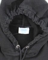 Vintage 2000's Champion Reverse Weave Black Hoodie - M