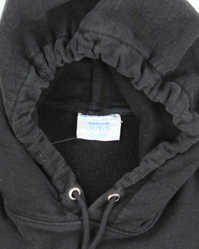 Vintage 2000's Champion Reverse Weave Black Hoodie - M