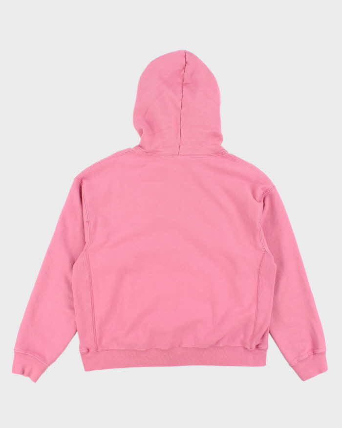 Vintage 2000's Champion Reverse Weave Pink Hoodie - XL