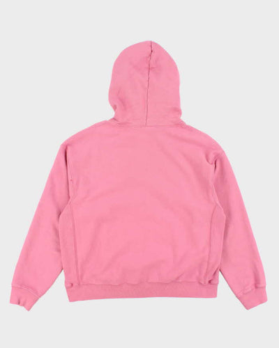 Vintage 2000's Champion Reverse Weave Pink Hoodie - XL