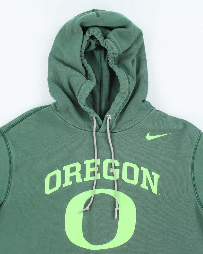 Vintage Nike Oregon Spell Out Hoodie - M