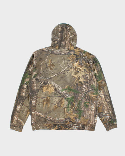 Vintage Y2K Real Tree Camouflage Hoodie - XL
