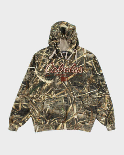 Vintage 2000's Cabelas Embroidered Oversized Hoodie - M