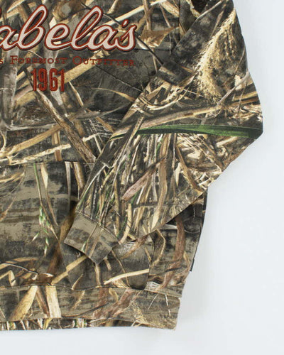 Vintage 2000's Cabelas Embroidered Oversized Hoodie - M