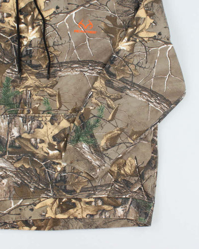 Vintage 2000's Real Tree Camouflage Oversized Hoodie - XL