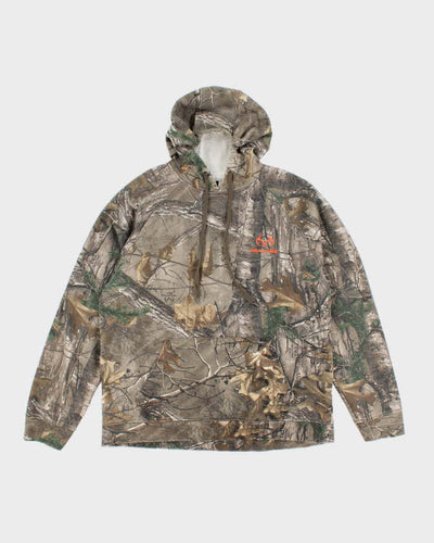 Vintage 2000's Real Tree Camouflage Hoodie - L