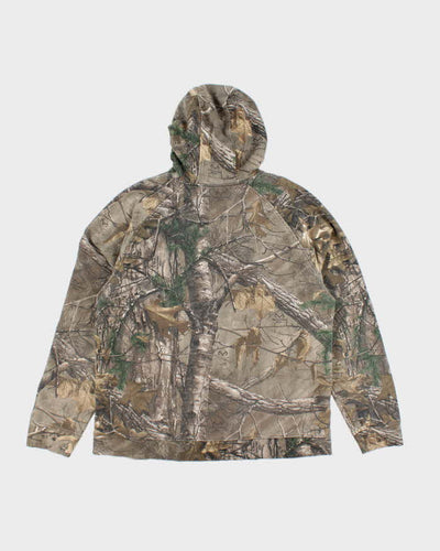 Vintage 2000's Real Tree Camouflage Hoodie - L