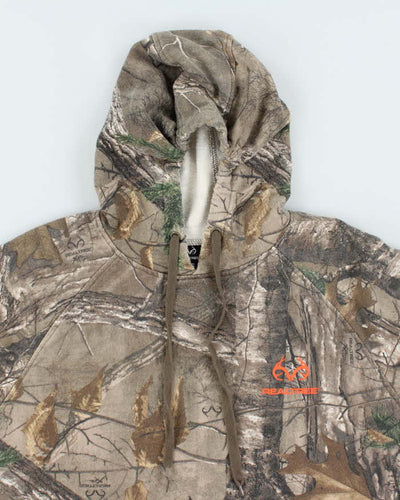 Vintage 2000's Real Tree Camouflage Hoodie - L
