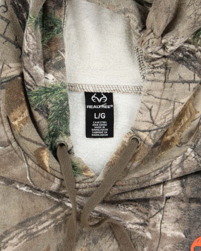 Vintage 2000's Real Tree Camouflage Hoodie - L