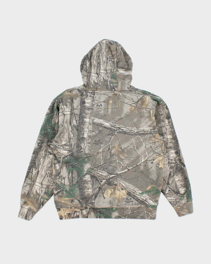 Vintage 2000's Cabela's Embroidered Camouflage Hoodie - M