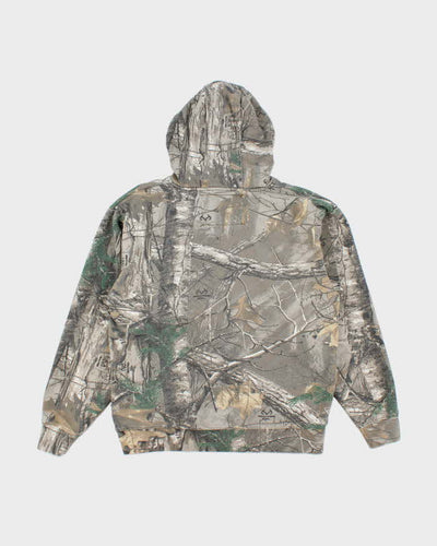 Vintage 2000's Cabela's Embroidered Camouflage Hoodie - M