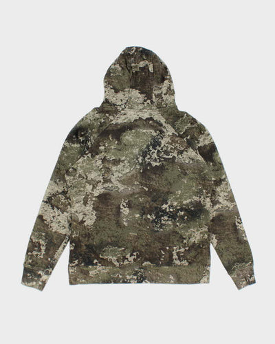 Vintage Y2K Cabela's Embroidered Digital Camo Hoodie - M