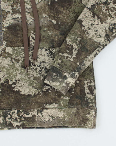 Vintage Y2K Cabela's Embroidered Digital Camo Hoodie - M
