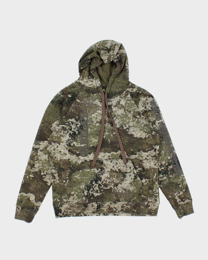 Vintage Y2K Cabela's Embroidered Digital Camo Hoodie - M