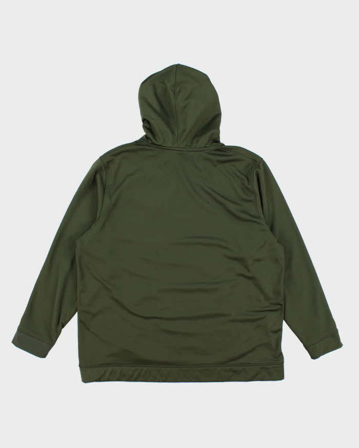 Vintage Y2K Real Tree Embroidered Camo Logo Hoodie - XL