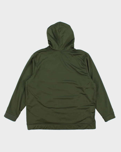 Vintage Y2K Real Tree Embroidered Camo Logo Hoodie - XL