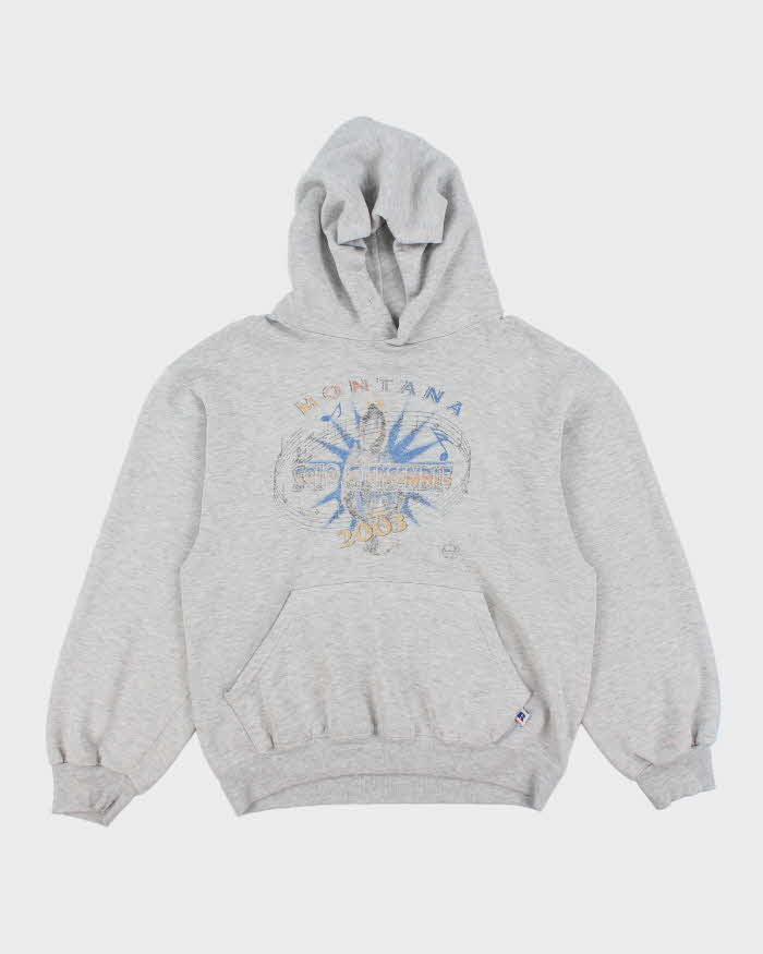 Vintage 2000's Russell Athletic Montana Hoodie - M