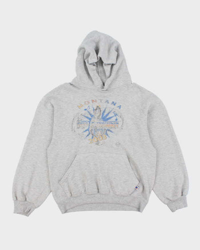 Vintage 2000's Russell Athletic Montana Hoodie - M