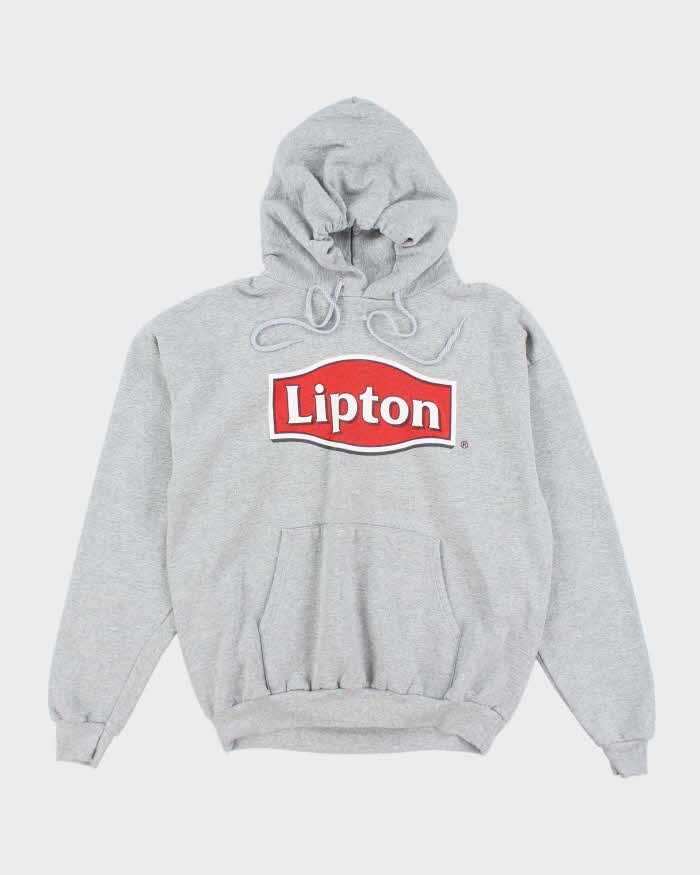 Vintage 90's Lipton Tea Oversized Hoodie - L
