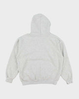 Vintage 90's Hoyas Tartan Print Oversized Hoodie - L