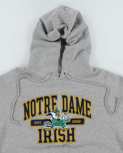 Vintage 2000's Champion Fighting Irish Embroidered Hoodie - L