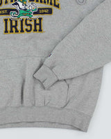 Vintage 2000's Champion Fighting Irish Embroidered Hoodie - L