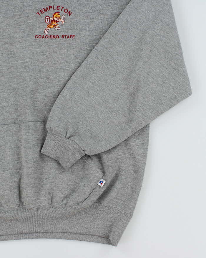 Vintage 2000's Russell Athletic Templeton Embroidered Hoodie - XL