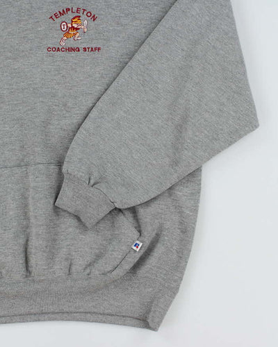 Vintage 2000's Russell Athletic Templeton Embroidered Hoodie - XL