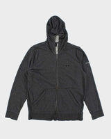 Vintage Y2K Oakley Small Logo Zip Up Hoodie - M