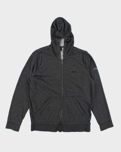 Vintage Y2K Oakley Small Logo Zip Up Hoodie - M – Rokit