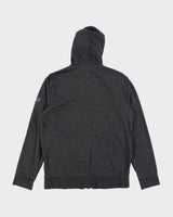 Vintage Y2K Oakley Small Logo Zip Up Hoodie - M