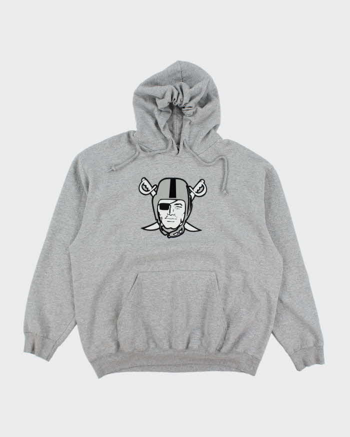 Vintage 2000's Oakland Raiders NFL Hoodie - L
