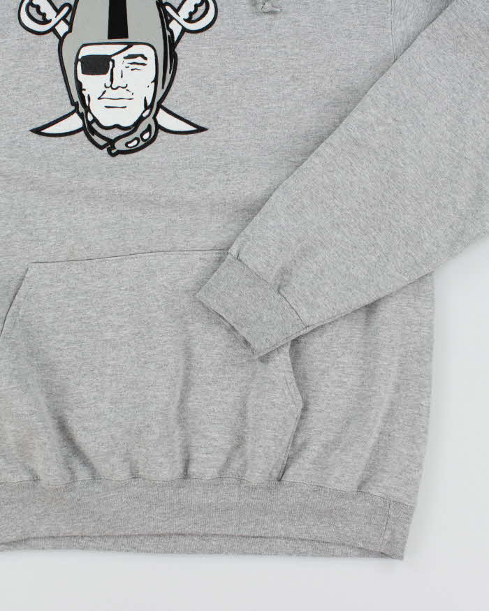 Vintage 2000's Oakland Raiders NFL Hoodie - L
