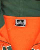 Vintage 2000's Miami Spell Out Zip Up Hoodie - L