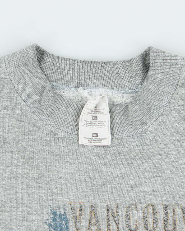 Vintage 90's Vancouver Sail Boat Graphic Sweatshirt - L