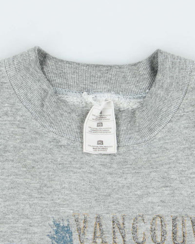 Vintage 90's Vancouver Sail Boat Graphic Sweatshirt - L
