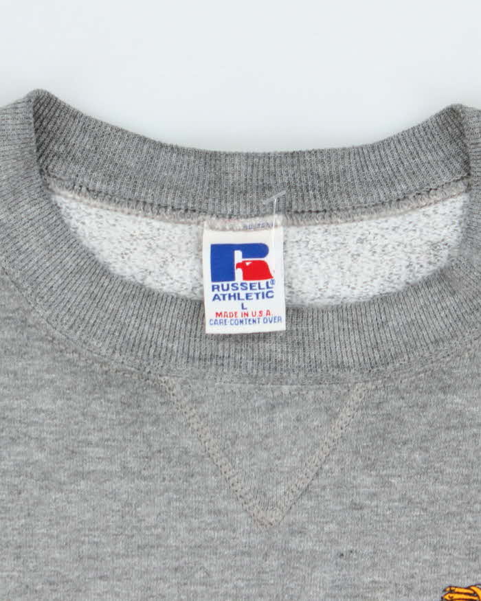 Vintage 2000's Russell Athletic Trojan's Small Graphic Sweatshirt - L